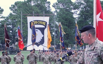101st Airborne Division (Air Assault) Change of Command
