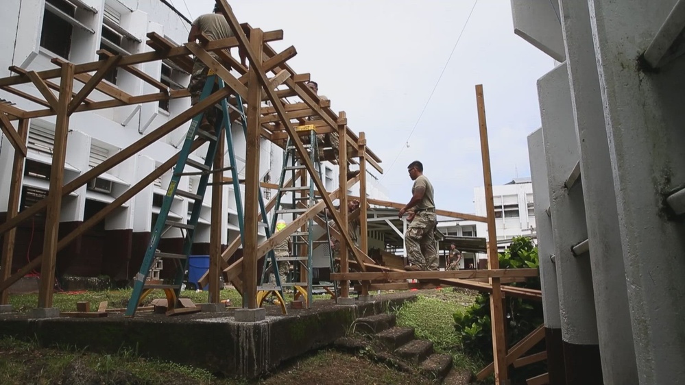 DVIDS - Video - KM23: Chuuk High School Renovation Project B-Roll