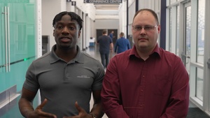 AFIMSC 2023 Innovation Rodeo - Varlin Sheffey & Tech. Sgt. Jeremiah Grenfell