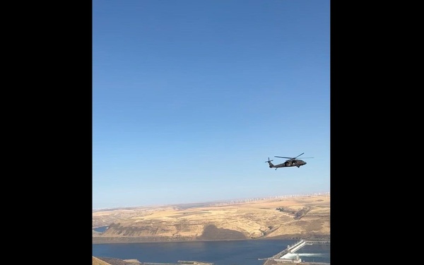 U.S. Army unit conducts rescue near Columbia River