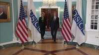 Secretary of State Antony J. Blinken meets with OSCE Secretary General Helga Maria Schmid