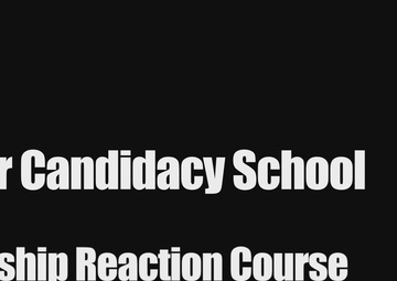 Officer Candidacy School 2023 Leadership Reaction Course Non-Narrative