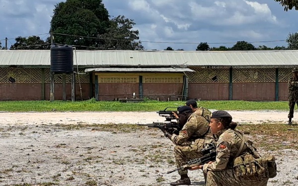 International troops Rifle Practice at Tradewinds 23