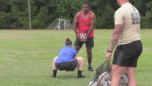 2023 All-Marine Women’s Rugby Team practice