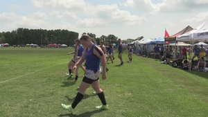 2023 All-Marine Women’s Rugby Team play during the 2023 Armed Forces Championship
