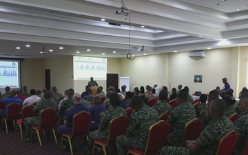 CJTF-Operation Strong Resolve Decision Brief during distinguished visitors day