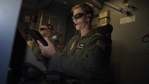 Boom operators refuel aircraft