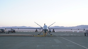 Air Force MQ-9 Reaper first time takeoff