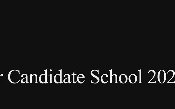 Officer Candidate School 2023 Situational Training Exercise Evaluation