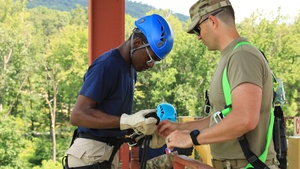 Keystone State Challenge Academy rappel confidence course