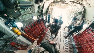Airborne Operation C-130 360 camera