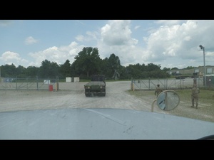2113 Transportation Company Mobilization Exercise w/lower thirds