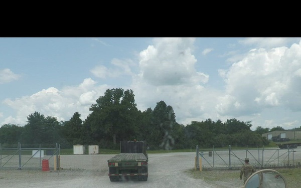 2113 Transportation Company Mobilization Exercise w/lower thirds