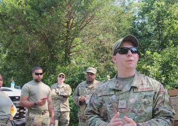 192nd Wing's Security Forces Squadron trains with grenades, smoke