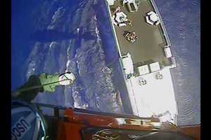 Coast Guard medevacs ailing diver 100 miles off shore Galveston, Texas