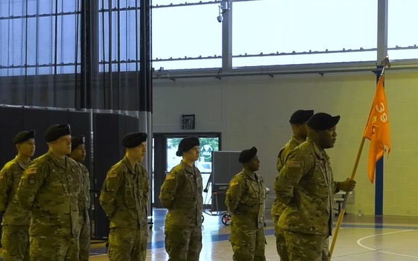 39th Strategic Signal Battalion HHD Assumption of Responsability, CAC Bldg, Chievres Air Base, Belgium, July 27, 2023