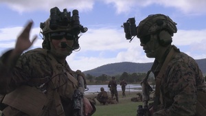 B-Roll: MRF-D secures Lakeside Airpark during Talisman Sabre 23