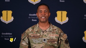 Introducing, Lt Col. Jahmil Edwards, 316th Training Squadron commander