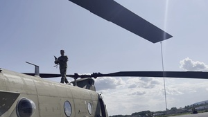 Safety checks before helicopter flight