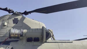 Safety checks before helicopter flight