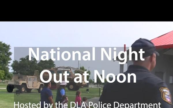 DLA Police build trust, camaraderie at National Night Out at Noon event