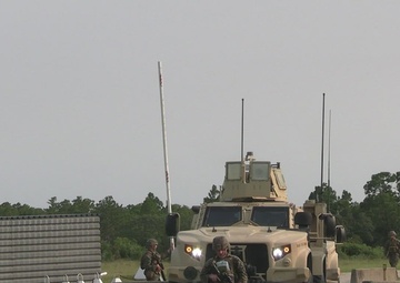 Combat Logistics Battalion 24 conducts Evacuation Control Center training during its Marine Corps Combat Readiness Evaluation