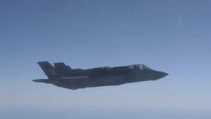 USAF KC-46A Pegasus Refuels RAAF F-35 Lightning