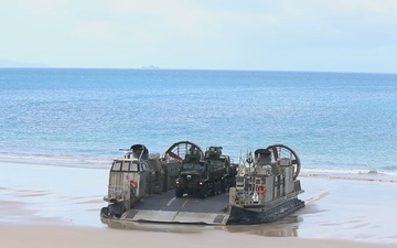 Amphibious Landing Held At Stanage Bay