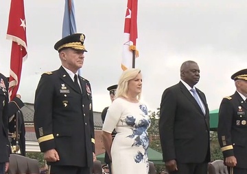 Relinquishment of Responsibility for GEN James McConville and the Change of Responsibility for SMA Michael Grinston