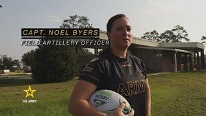 All-Army Women's Rugby: Capt. Byers & 1st Lt. Henley