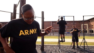 Future Soldier Preparatory Course - Climbing Pods with Resistance Bands 3
