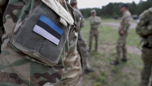 B-Roll: Task Force Ivy Soldiers support 12 NATO countries as they showcase precision, interoperability during Best Sniper Competition in Latvia