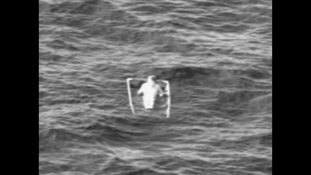 Dvids Video Coast Guard Rescues Man 12 Miles Offshore St Augustine