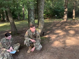 109th Mobile Public Affairs Detachment conducts land navigation training