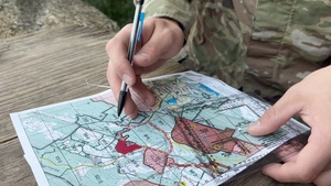 109th Mobile Public Affairs Detachment conducts land navigation training