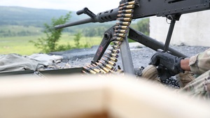 M2 machine gun qualification at Fort Indiantown Gap