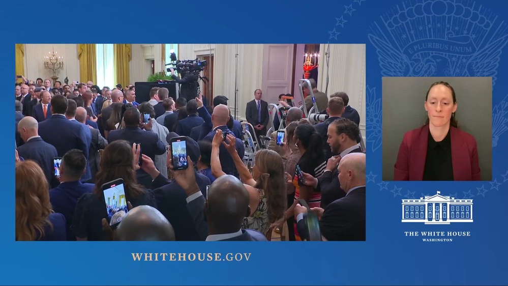 Houston Astros visit White House