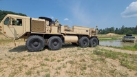 Fort McCoy RTS-Maintenance Wheeled Vehicle Recovery Operations Course 2023 Training: Winching out a mired vehicle, Part V