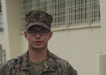 Typhoon Khanun Recovery Efforts | LCpl Cory Calkins Interview
