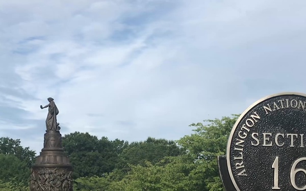 Confederate Memorial at ANC B-Roll