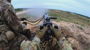 B-Roll: Task Force Ivy Soldiers increase lethality from the sky during aerial gunnery exercise