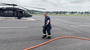 Aviation crash and rescue training