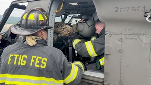 Aviation crash and rescue training