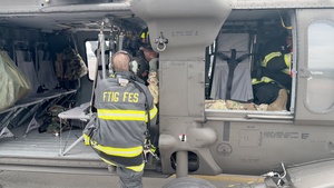 Aviation crash and rescue training