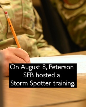 Skywarn Storm Spotter Program at Peterson SFB