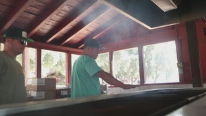 USS Tripoli Command Cookout