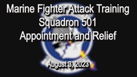 Marine Fighter Attack Squadron 501 Appointment and Relief