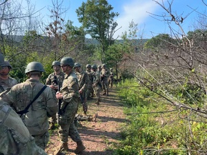 Officer candidates prepare for extraction