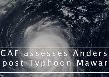 COMPACAF visits Andersen after Typhoon Mawar