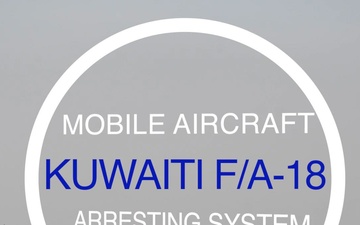 Kuwait Air Force F/A-18 Certifies Aircraft Arresting System